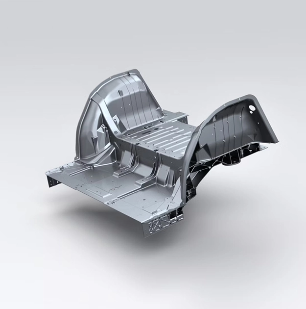 Zeekr-001-Integrated-die-casting-rear-aluminum